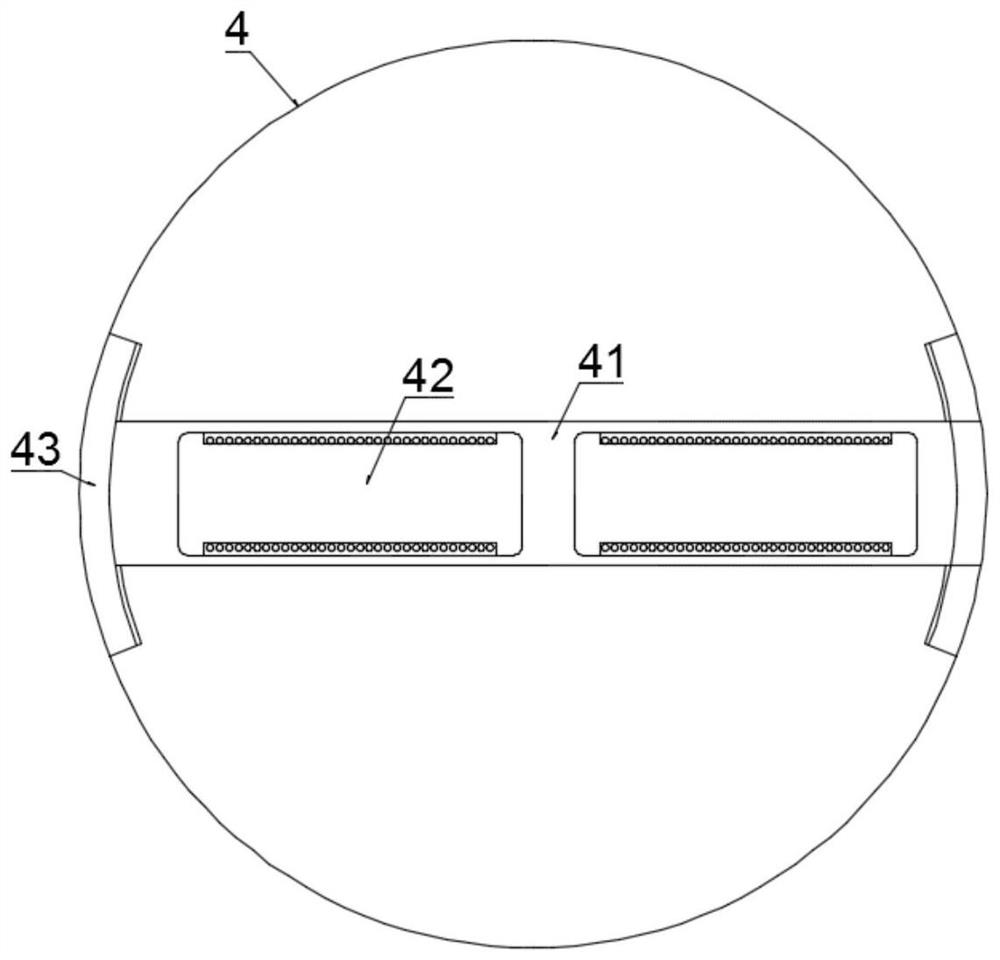 Vibration damping device and method for transplanting machine