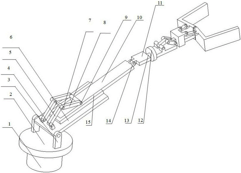 A large-space six-degree-of-freedom controllable mechanism manipulator