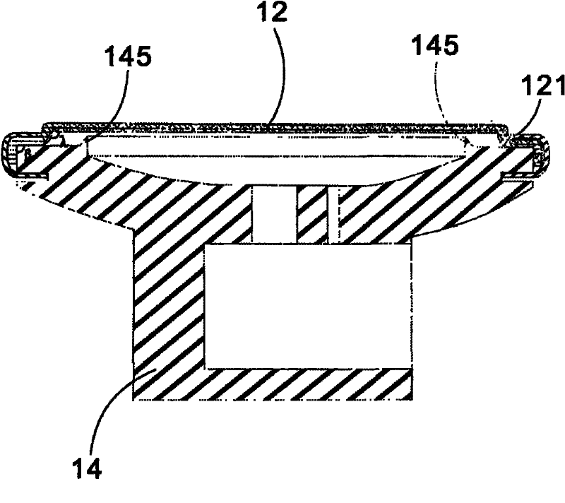 Stethoscope head structure with adjustable voice frequency