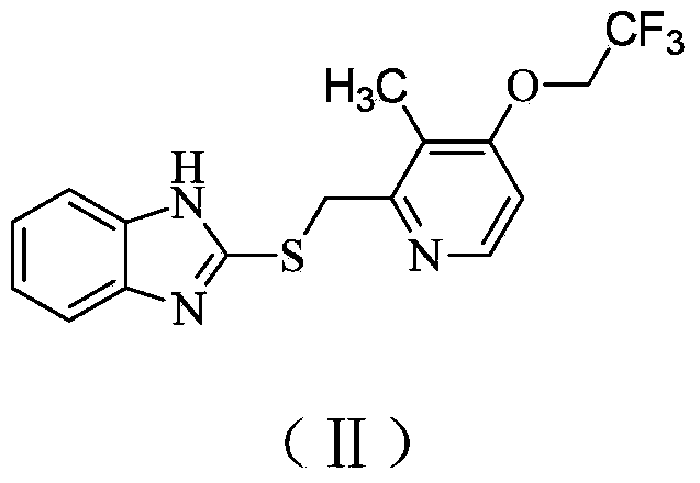 Method for antipodal selective synthesis of (R)-lansoprazole