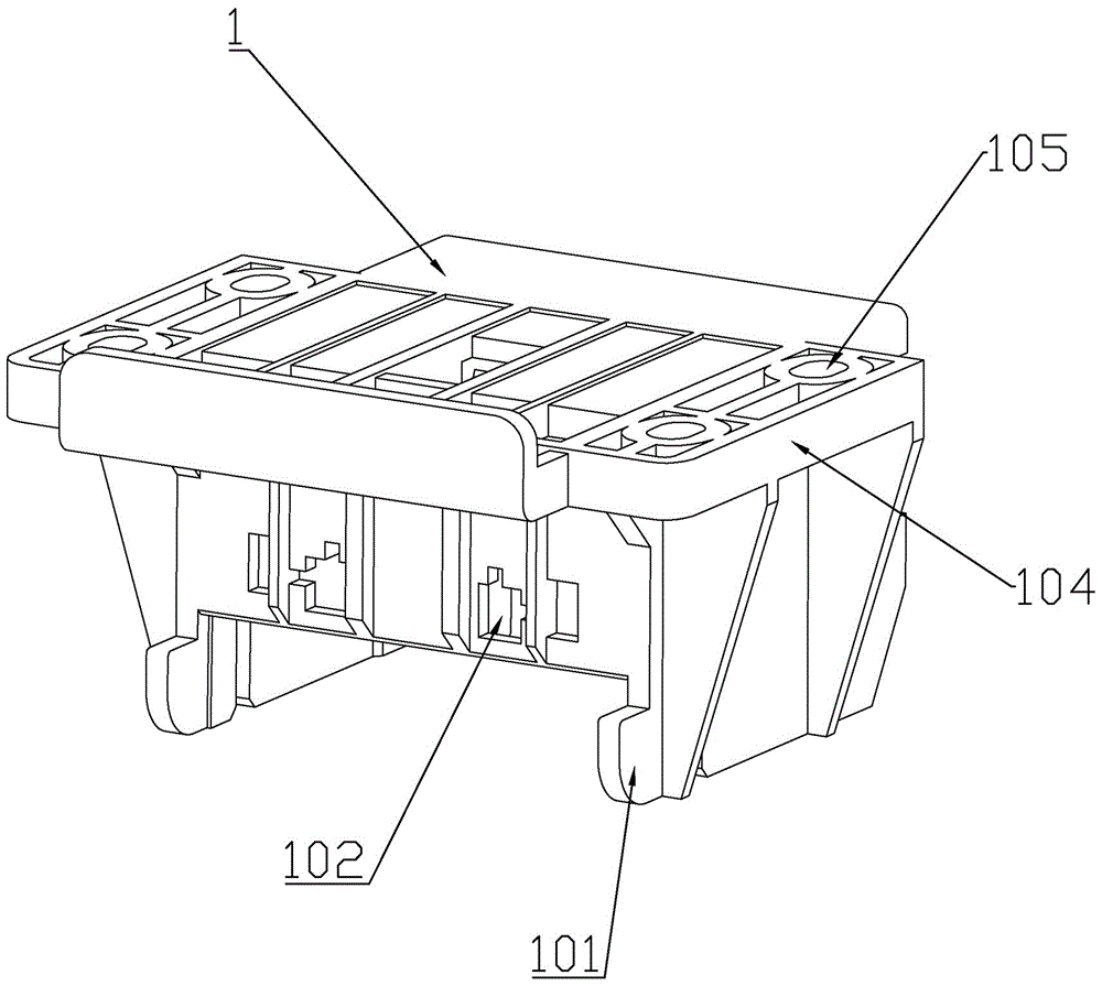 Horizontal type paper pressing operation mechanism of indoor printer