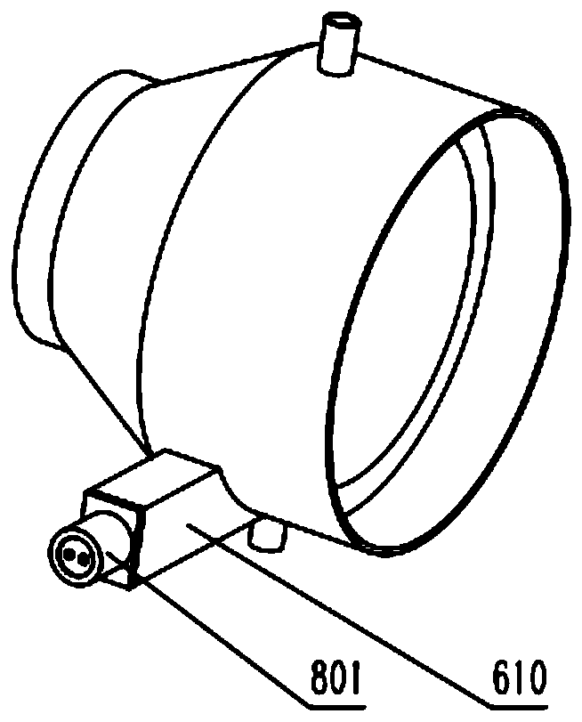 A pin-type double-cone truncated sand mill device