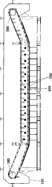 Air dense medium dry separation device