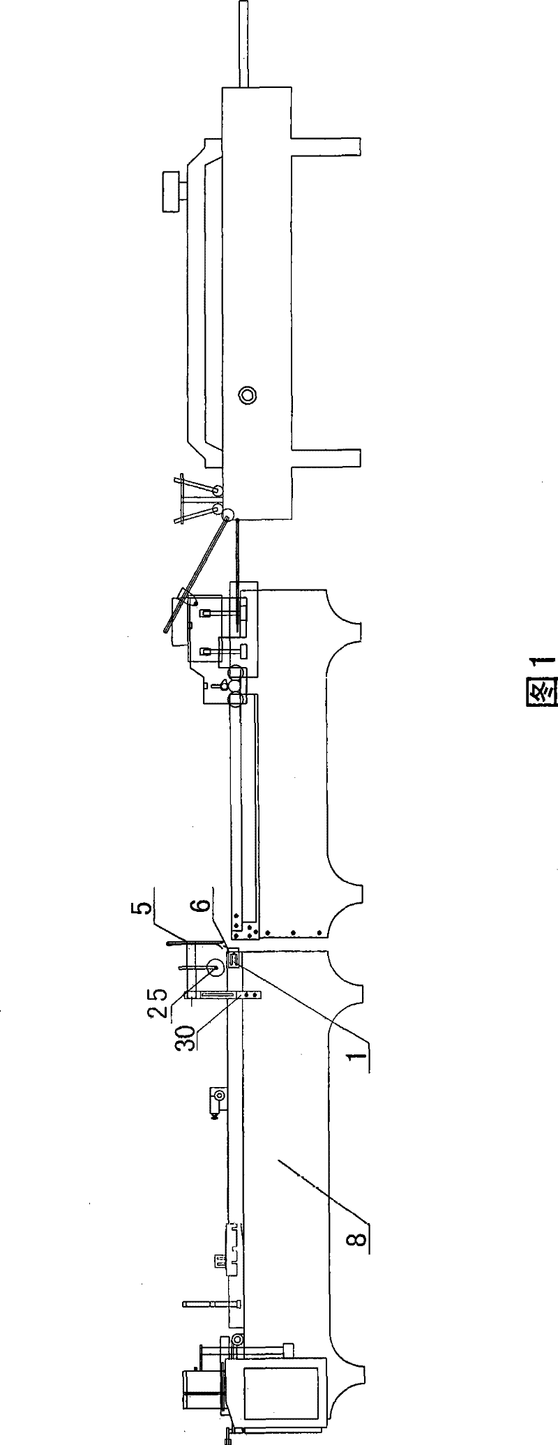 Doubling device for packaging machinery