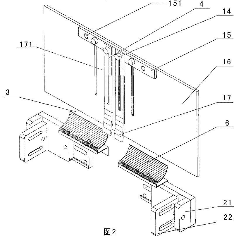 Doubling device for packaging machinery