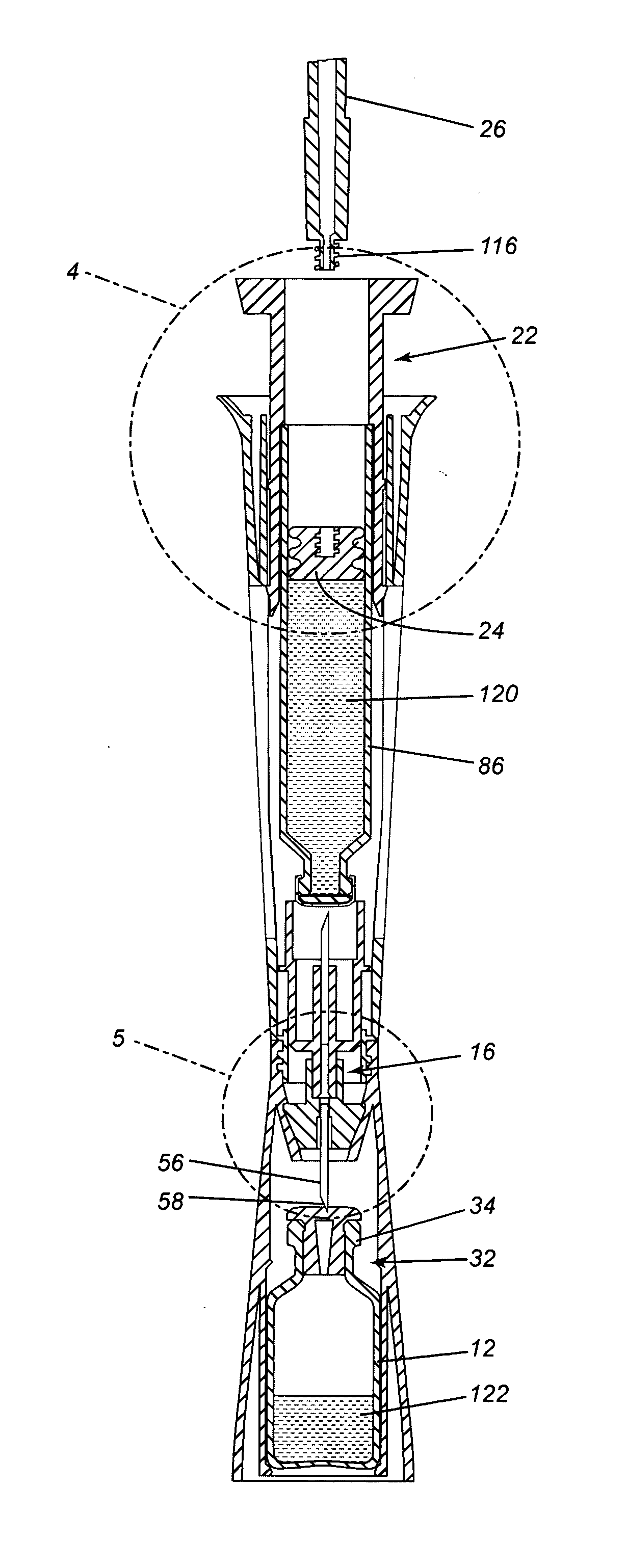 Inter vial transfer system