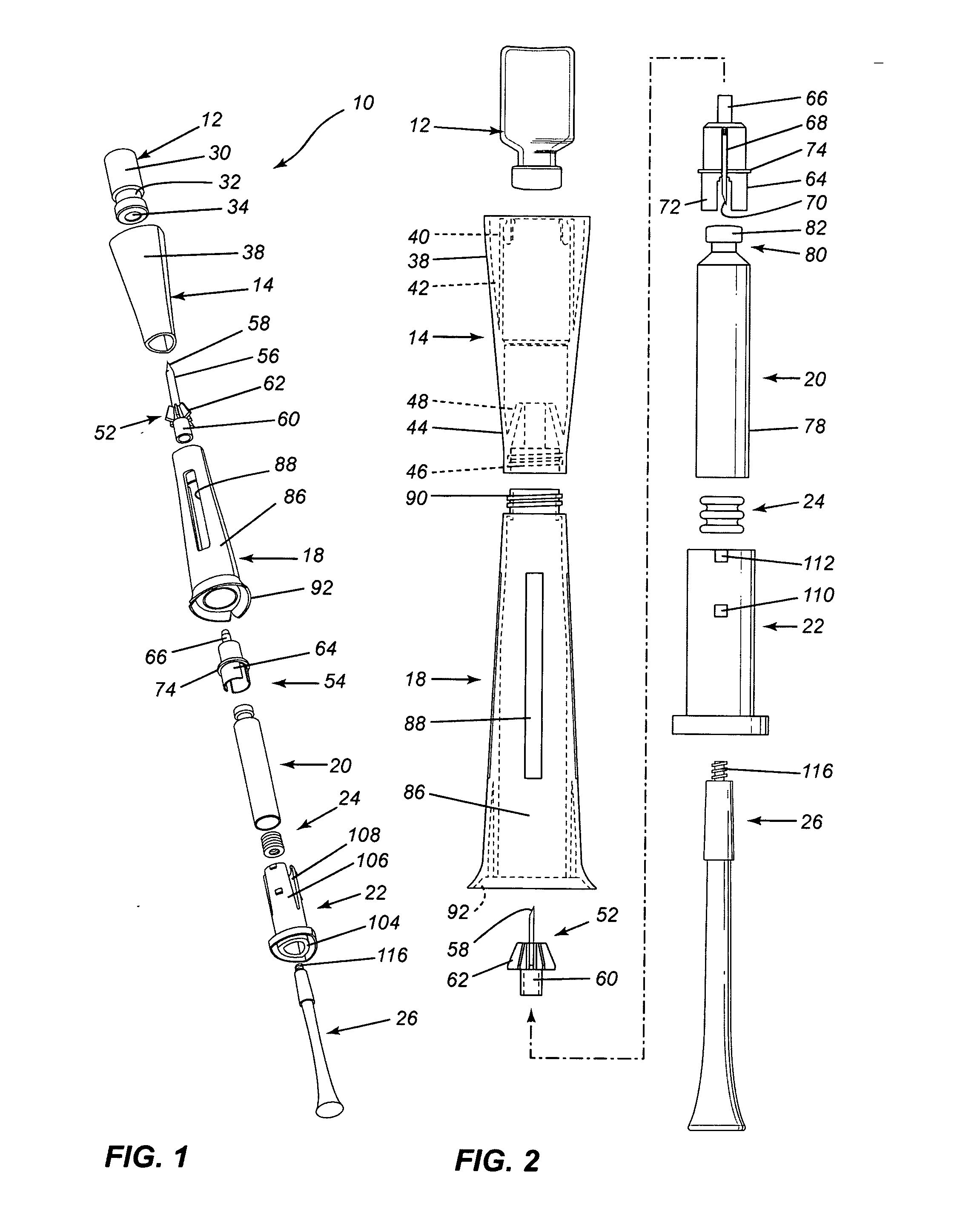 Inter vial transfer system