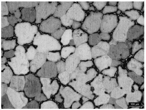 Nickel-based alloy as-cast grain corrosion method for ultra-supercritical turboset