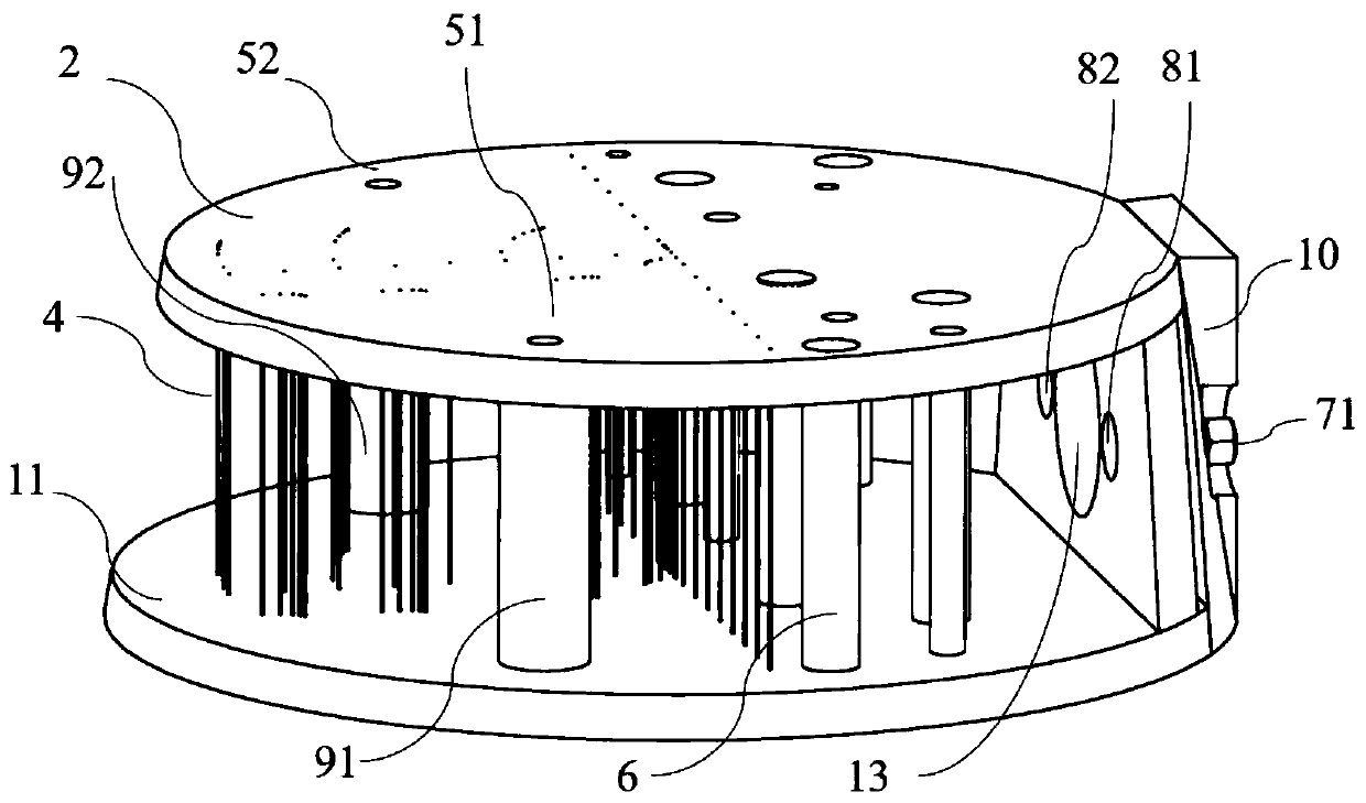 Tissue mimicking body model for detecting imaging distinguishability of ultrasound echotomography scanning equipment