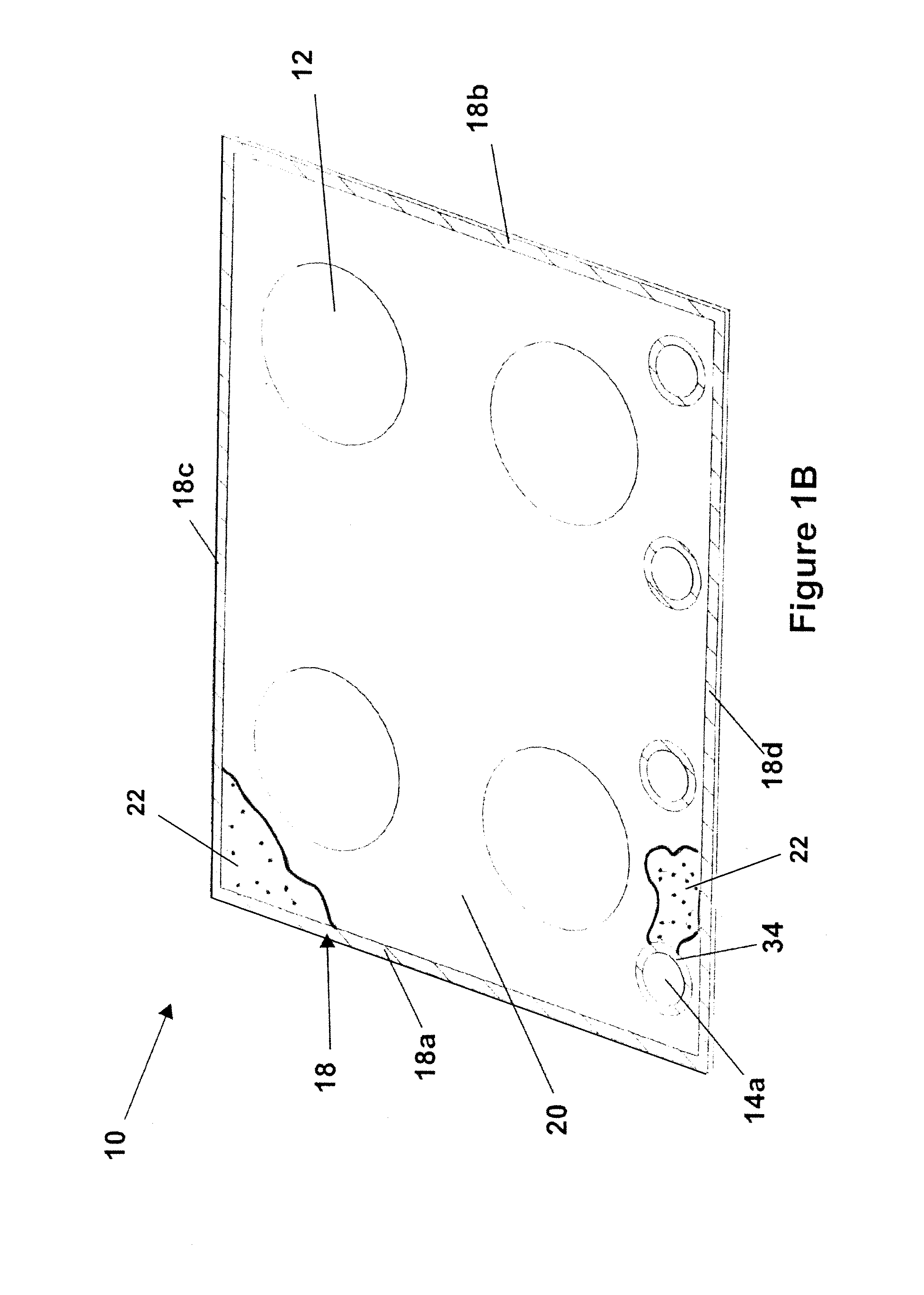 Cooking appliance surfaces having spill containment pattern