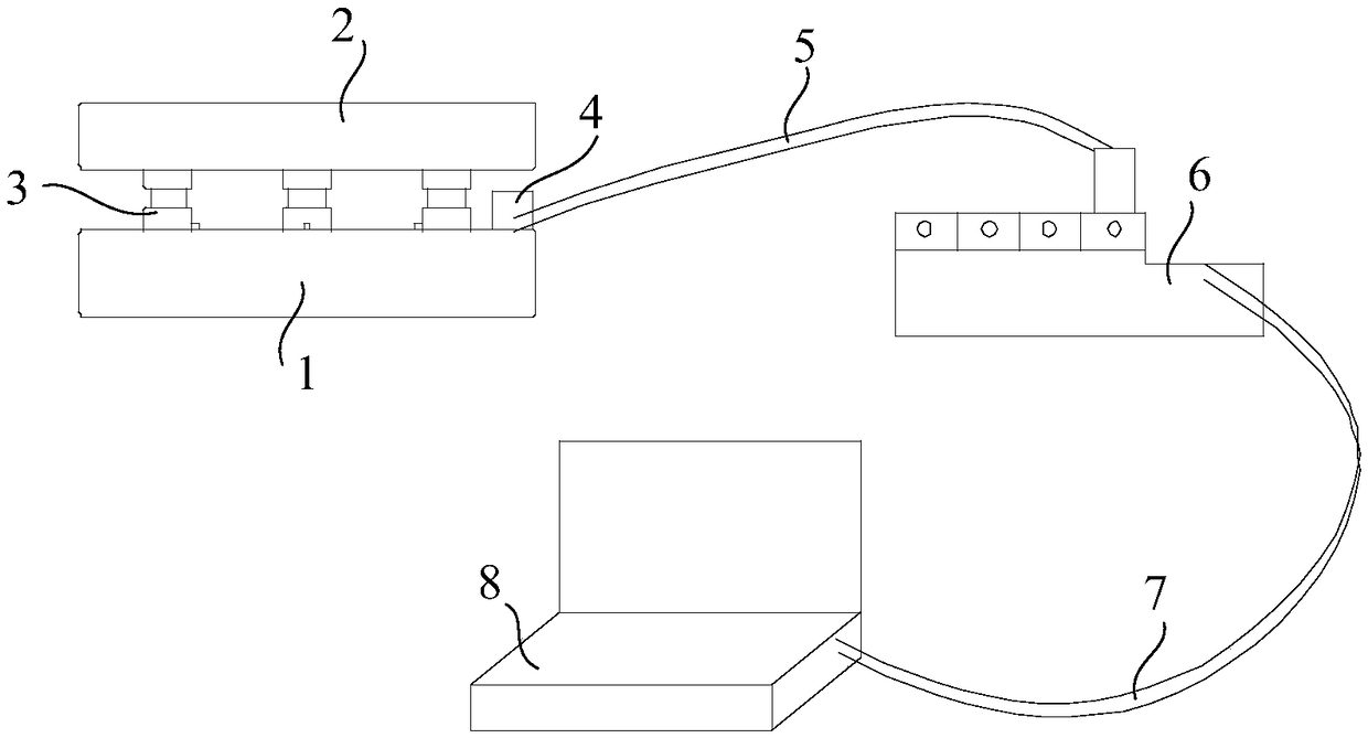 System and method for metering impact load of FWD (falling weight deflectometer)