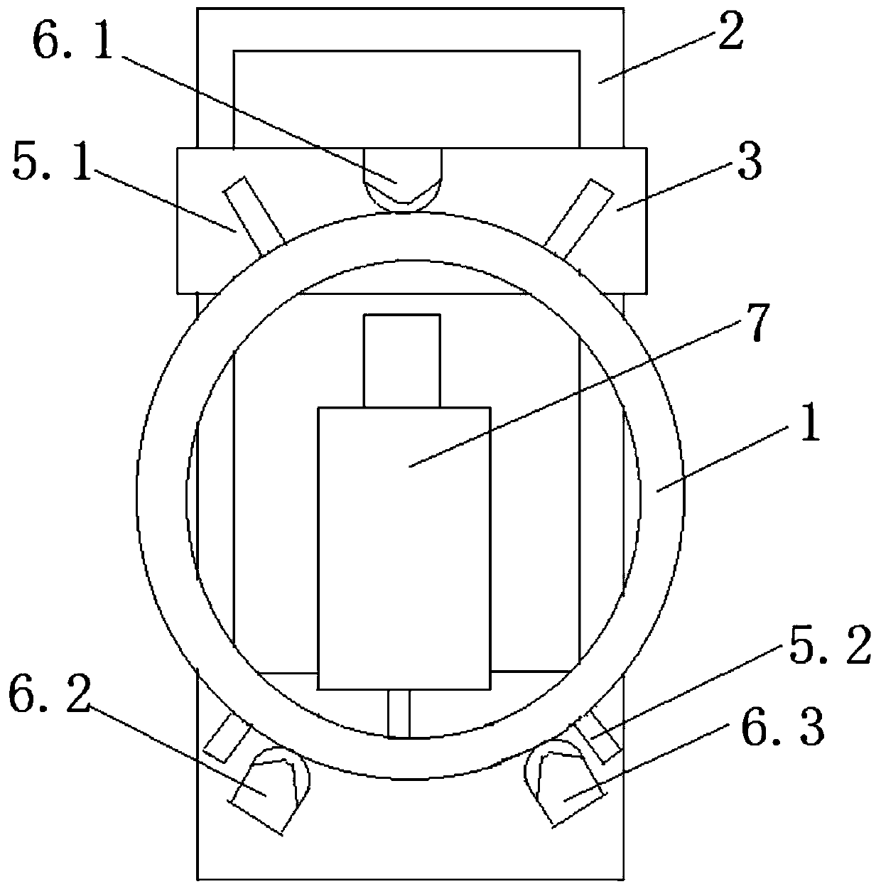 Production equipment and production process of steelmaking converter flue