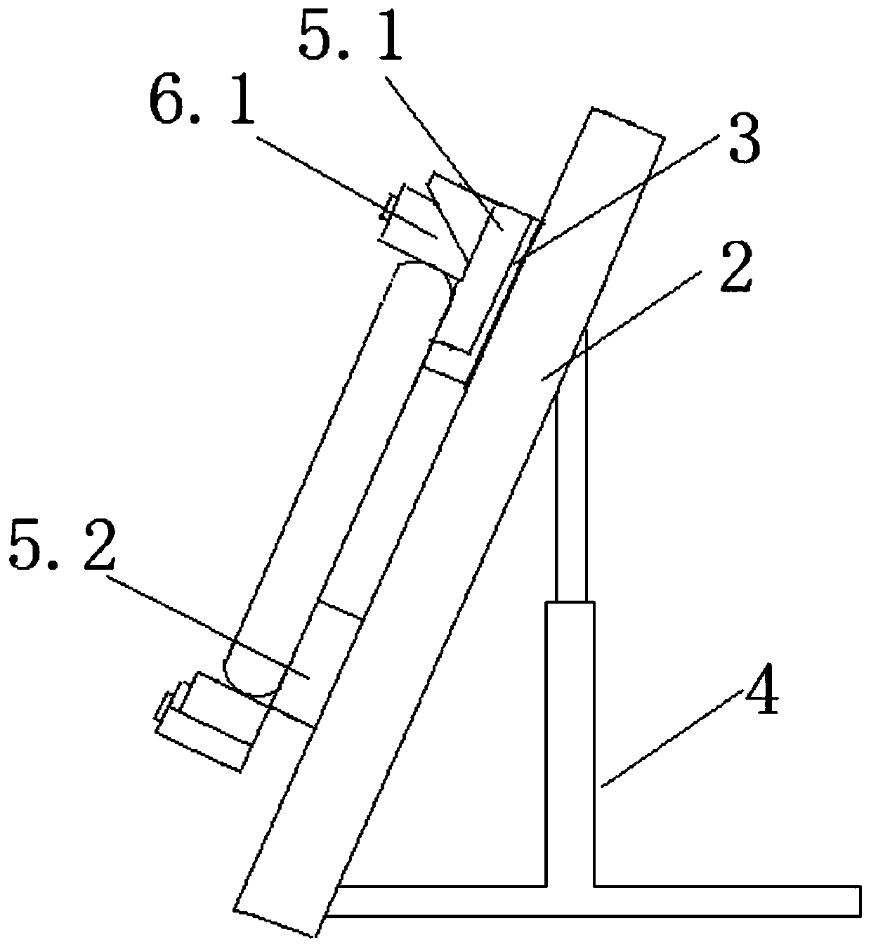 Production equipment and production process of steelmaking converter flue