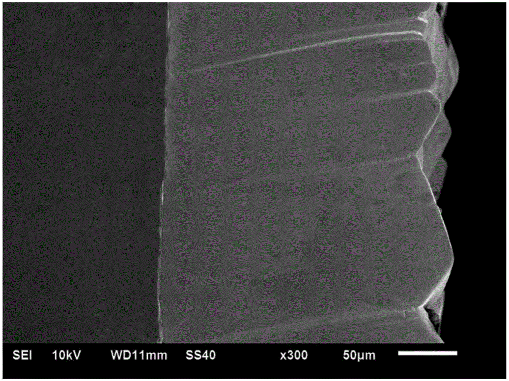 Method for pulse inversion electrodeposition of thick tungsten coating layer