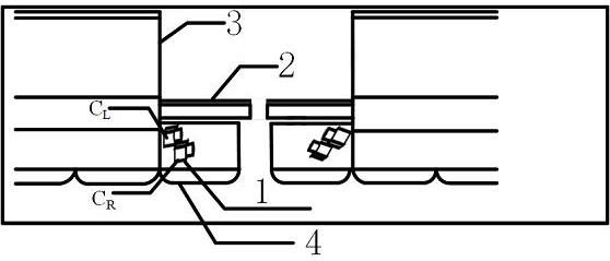 Image processing-based control system for medium and low-speed maglev trains passing through track joints