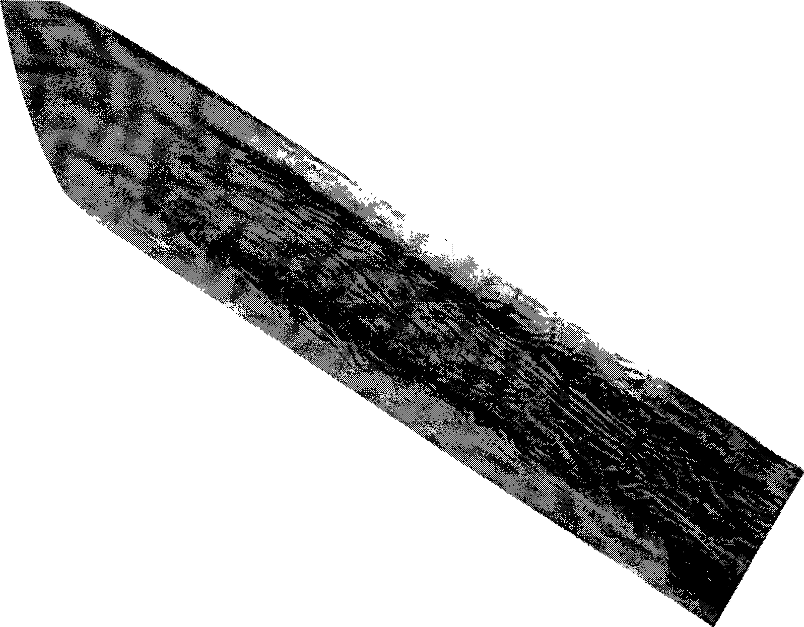 Method for manufacturing handwork flower folding knife