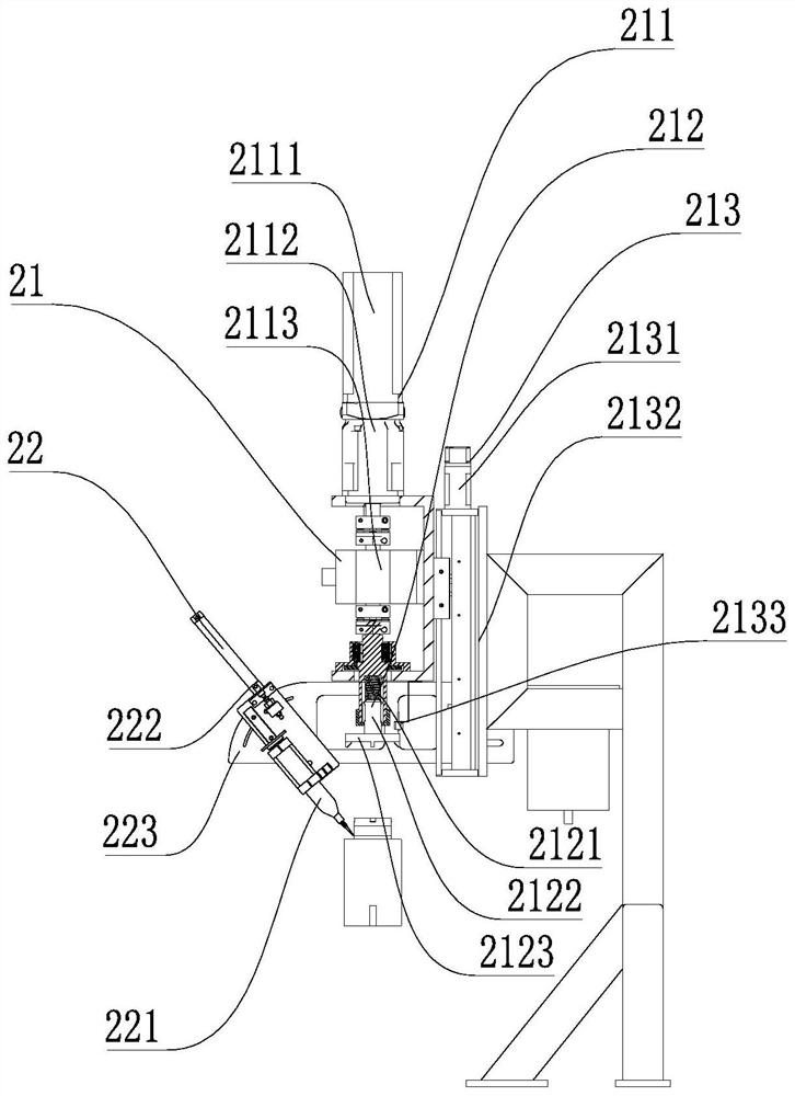 Large thread automatic assembling equipment and assembling method