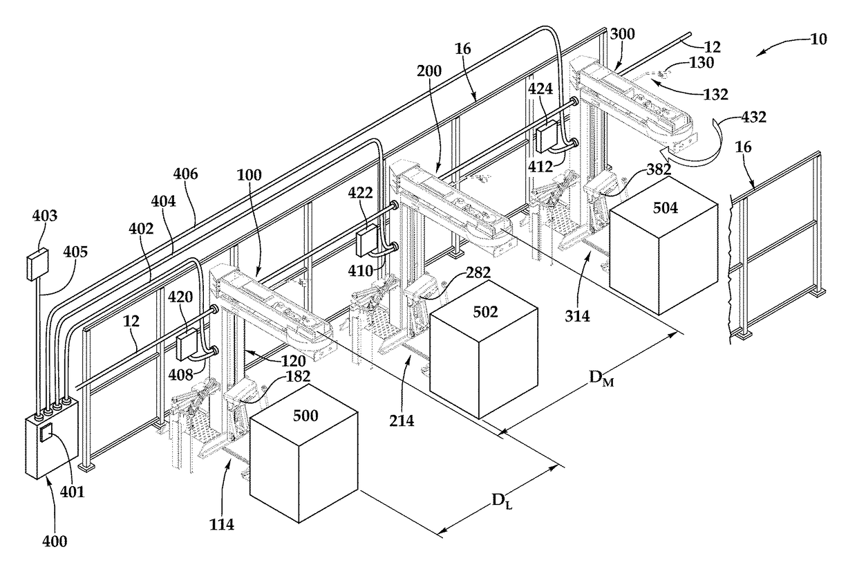 Stretch wrapping system and process