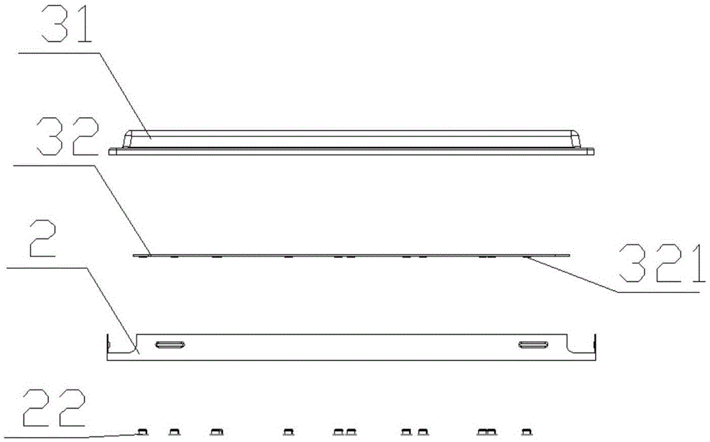 Ceiling lamp unit and integrated ceiling lamp