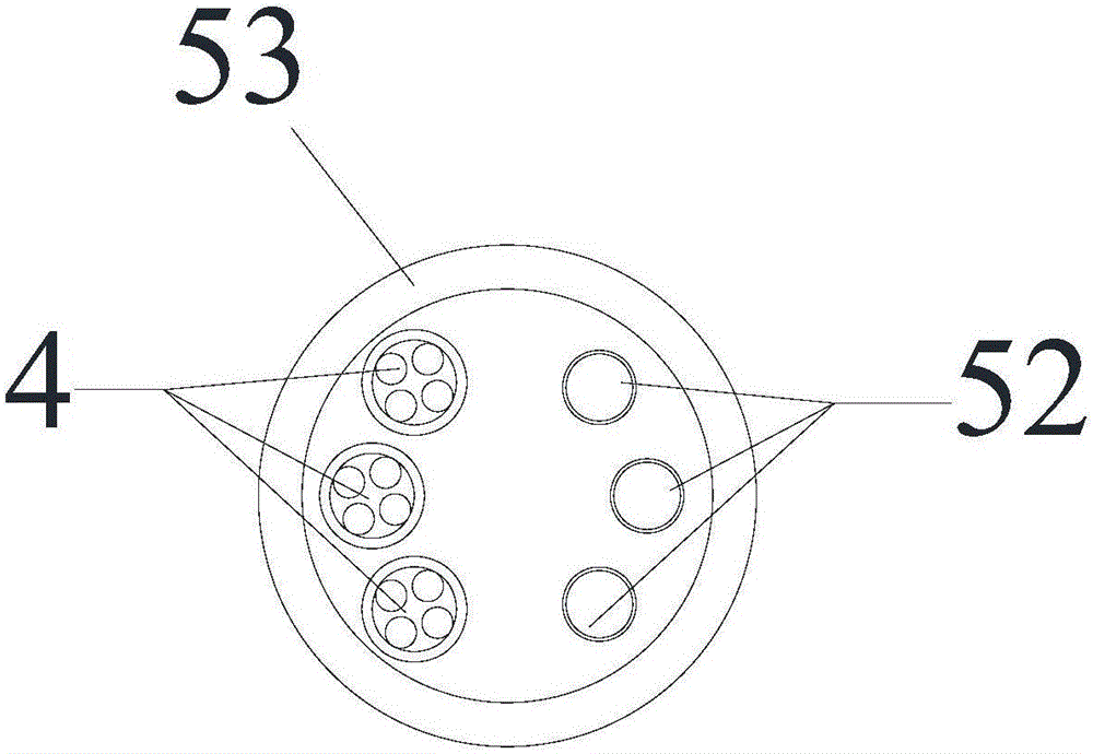 Tidal current energy power generation device and underwater sealing protective device thereof