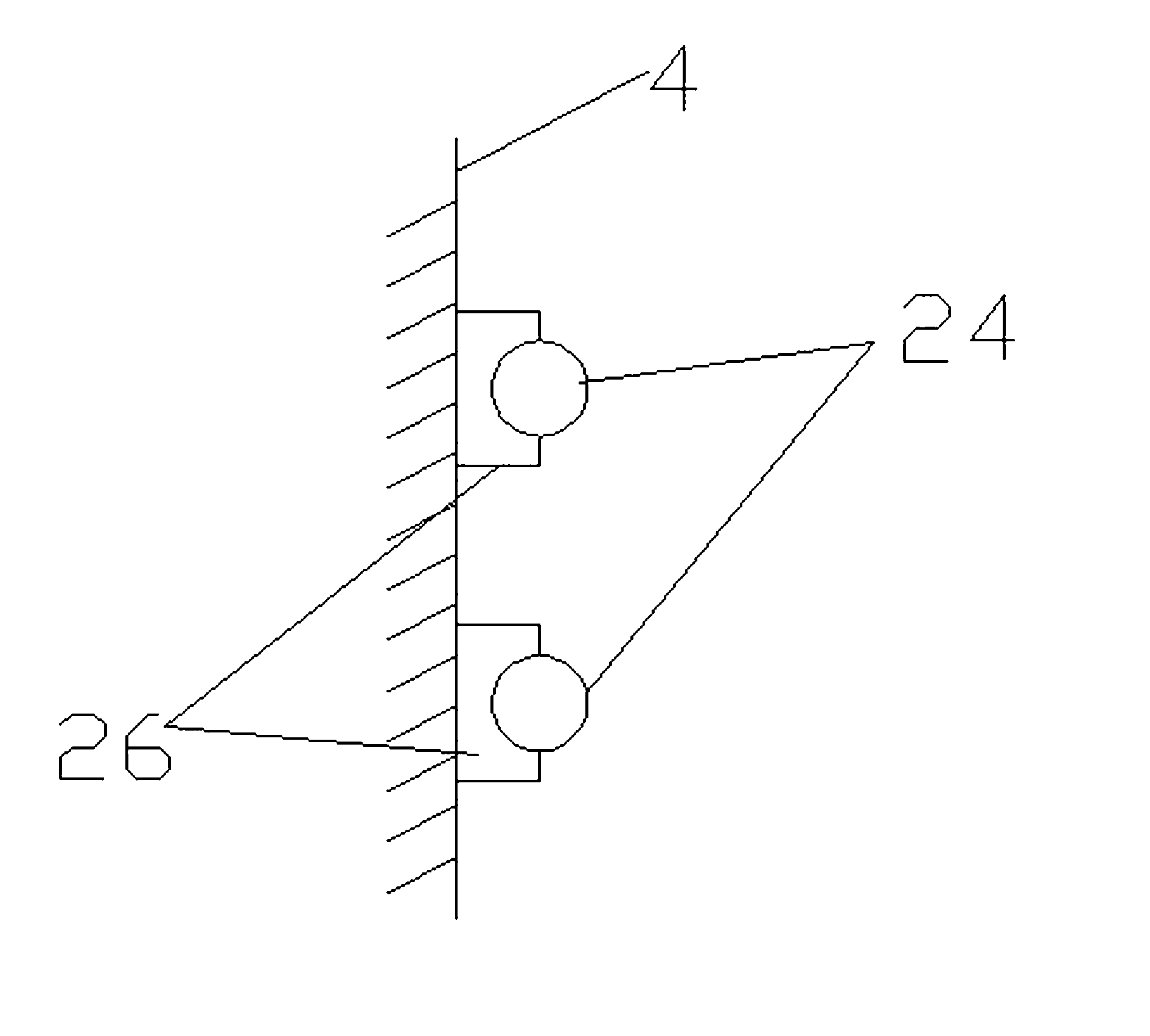 Built-in ultraviolet light disinfection and accommodation device for general treating instrument