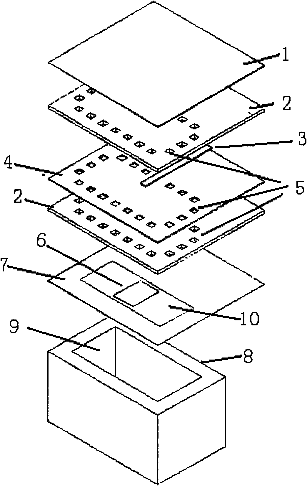 Strip line waveguide switch