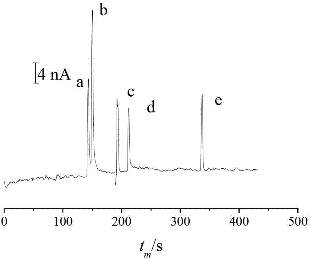 Hydrogen peroxide sensor, preparation method thereof, and application thereof in detecting unicellular hydrogen peroxide