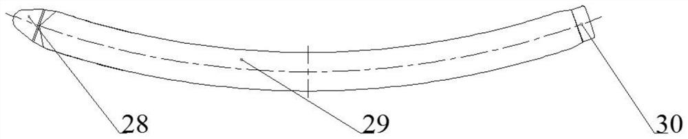 A minimally invasive surgical instrument using a peek connecting rod