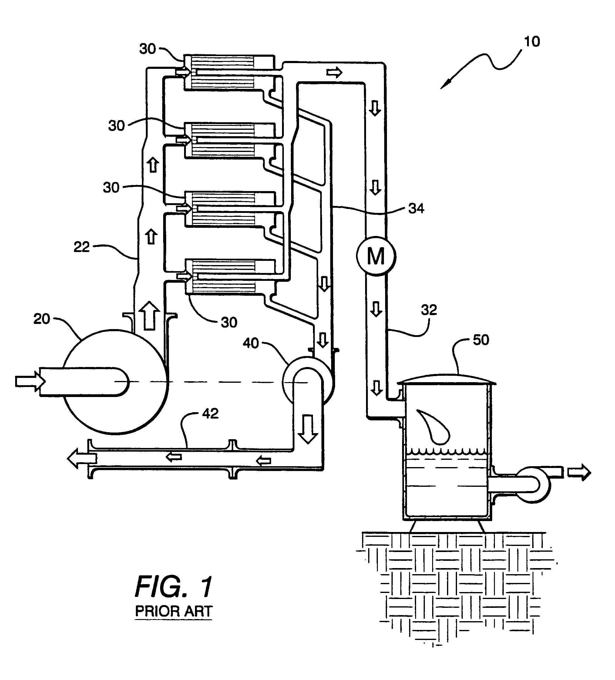 Filtration using pressure vessel with multiple filtration channels