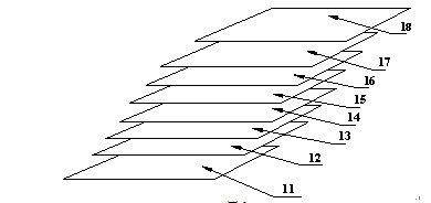 A kind of ito through hole capacitive touch screen and its manufacturing method