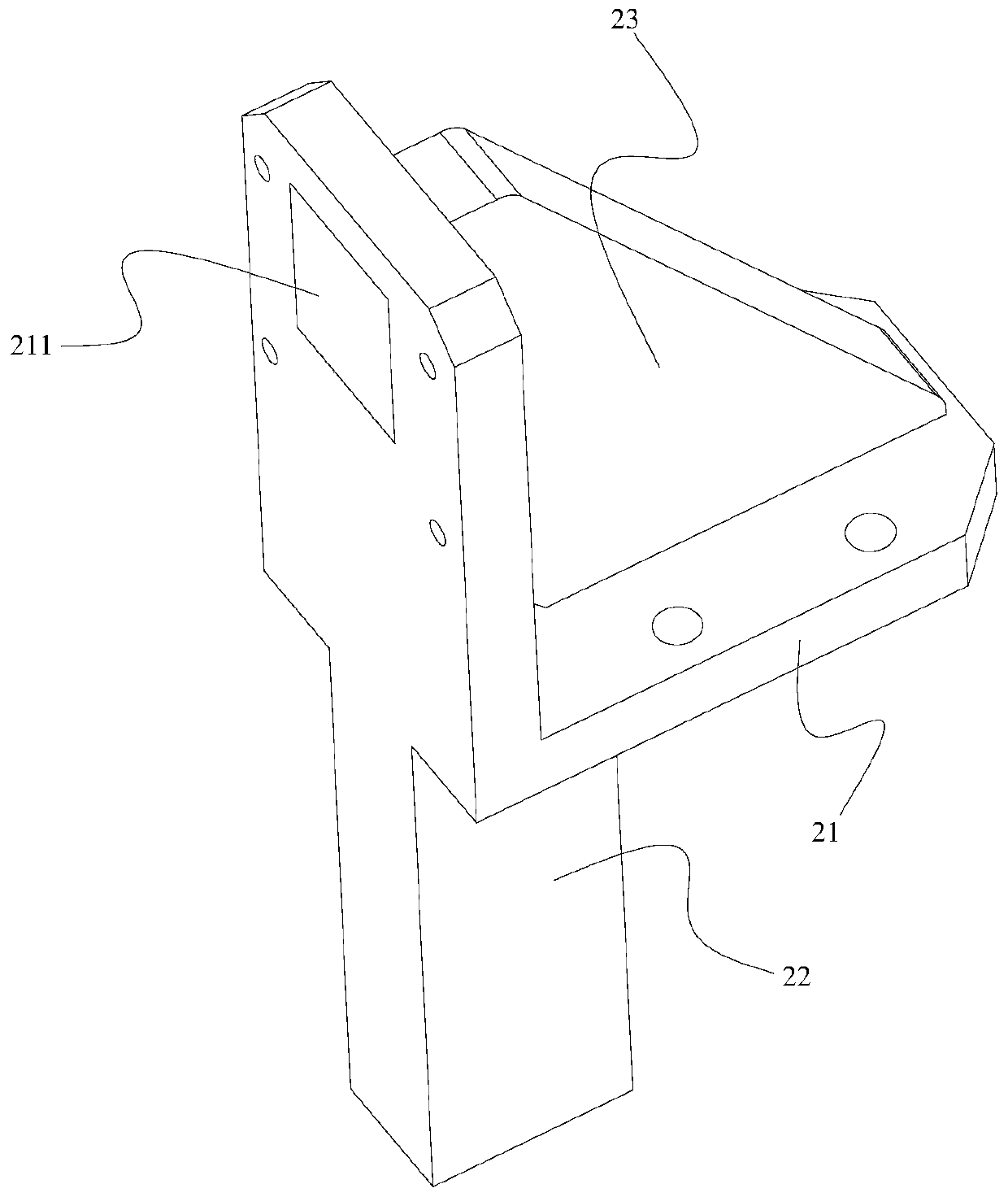 A Lightweight Pneumatic Horizontal Shock Platform with a Horizontal Shock Absorbing Structure