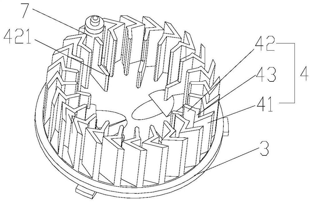 Detection device for photoelectric smoke sensing