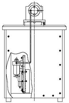 Contact high-speed mechanical seal testing device