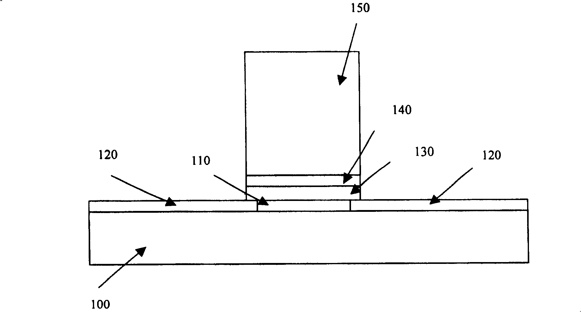 Semiconductor end-electrode structure and its making method