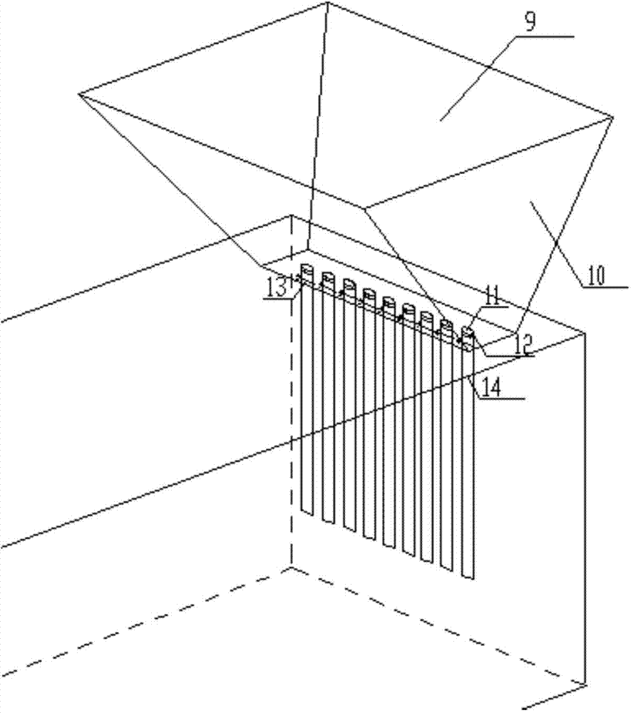 Sand wind two-phase flow experiment device for buildings and building wind sand experiments