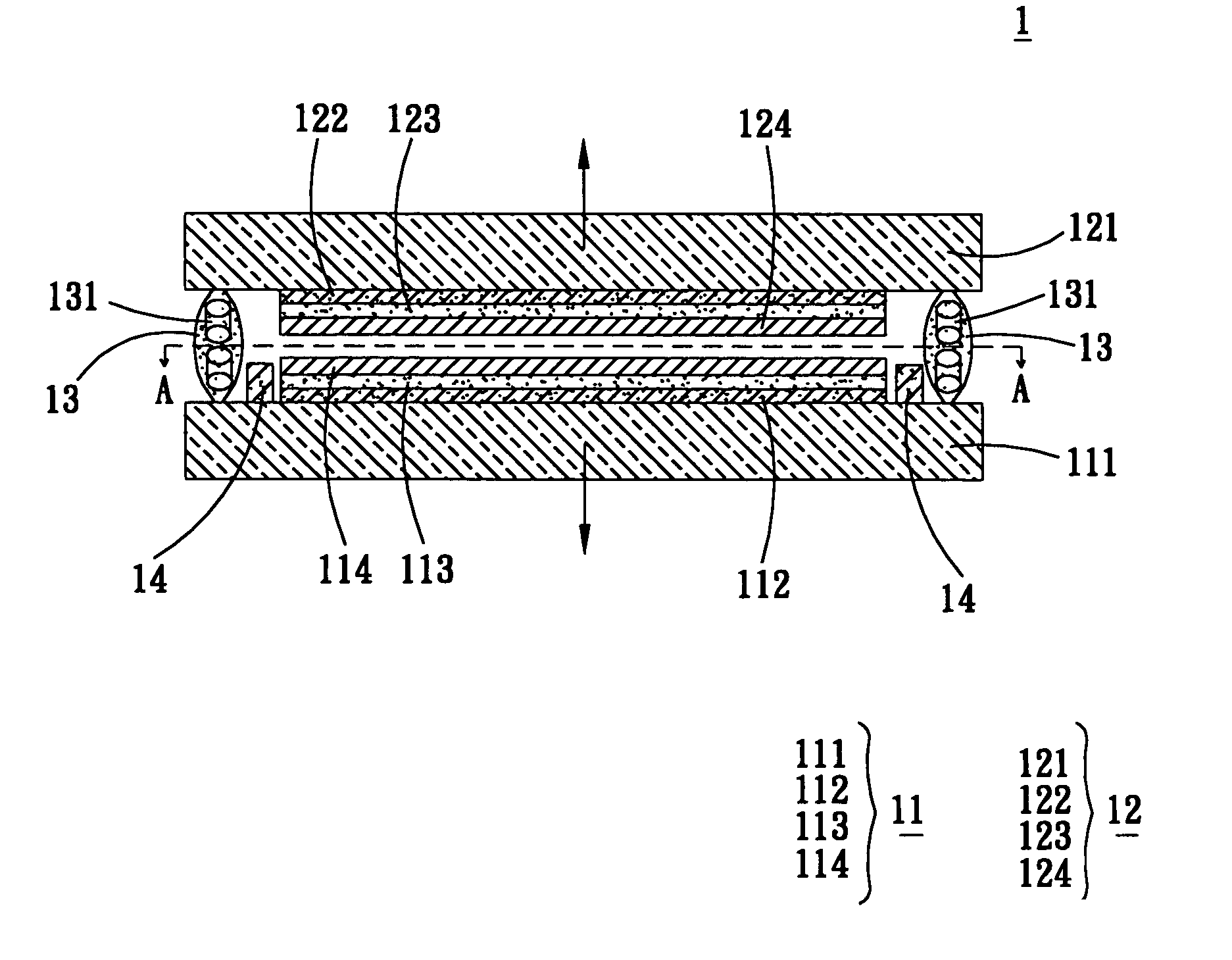 Dual display device