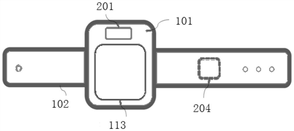 A continuous ambulatory blood pressure monitoring device and method based on pulse wave conduction