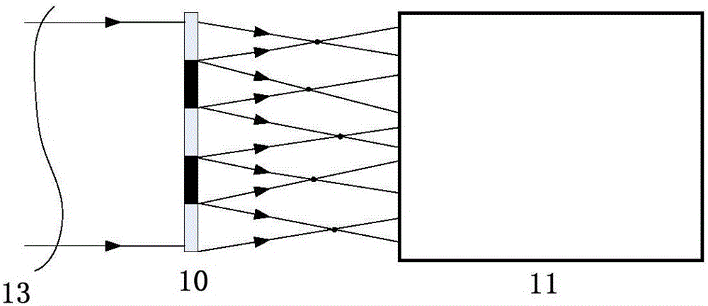 Laser far-field focal spot high-precision dynamic diagnosis device and method