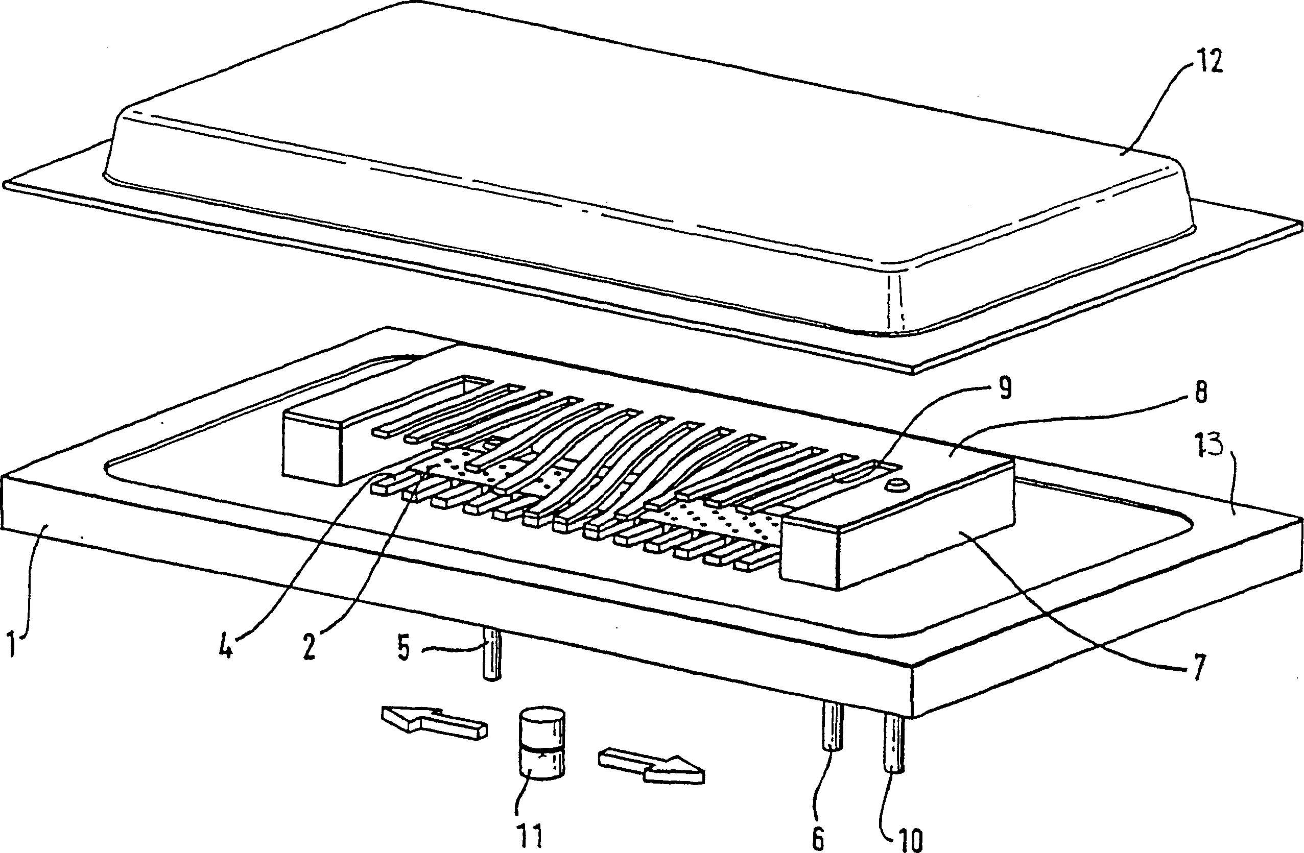 Passive magnetic position sensor