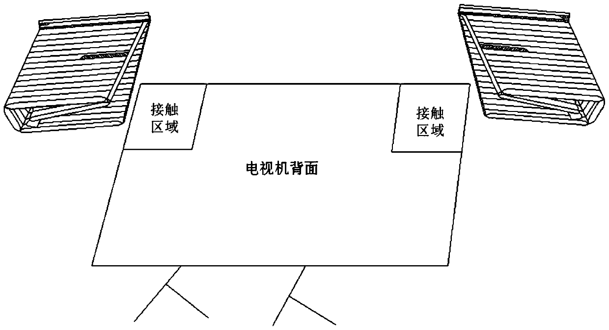 V-shaped corner protection cushion air column bag and manufacturing method thereof