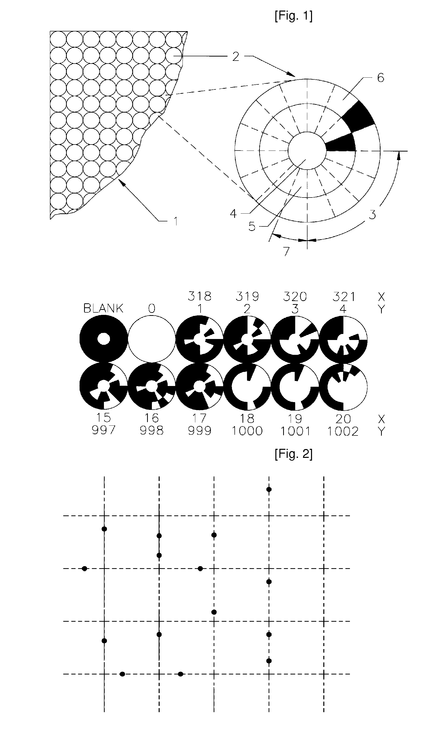 System and Method of Detecting Absolute Coordinates