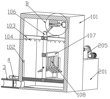 Energy-saving and environment-friendly chemical waste treatment equipment