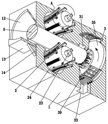 Wood raw material pulverizer for plywood manufacturing