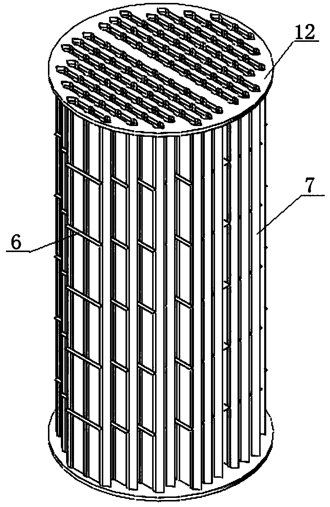 Efficient double-travel heat exchanger