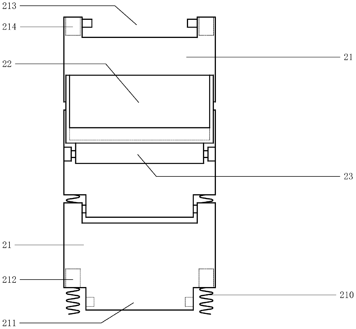 Drainage pipeline silt cleaning device