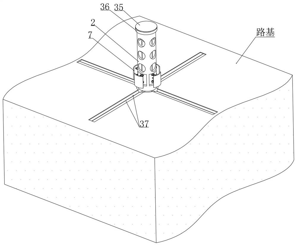 Induction type traffic signal indicating device