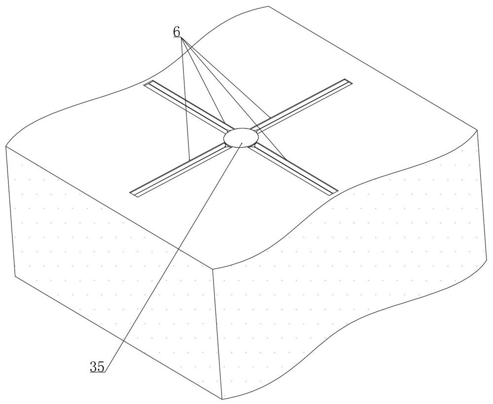 Induction type traffic signal indicating device