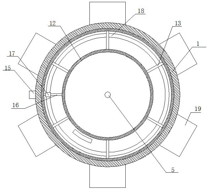 Chemical equipment wastewater treatment device based on electronic control