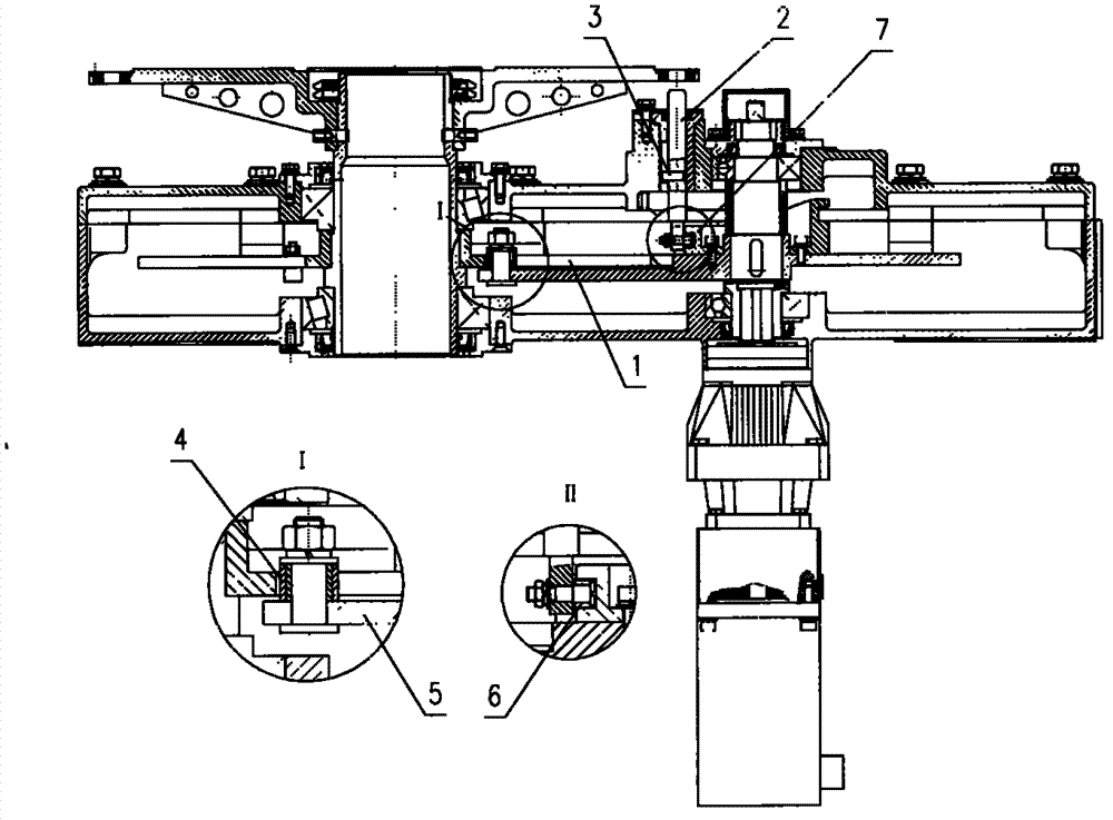 Transmission stability optimal design method of vehicle-borne radar radiating surface antenna multi-position rotating feed source turntable