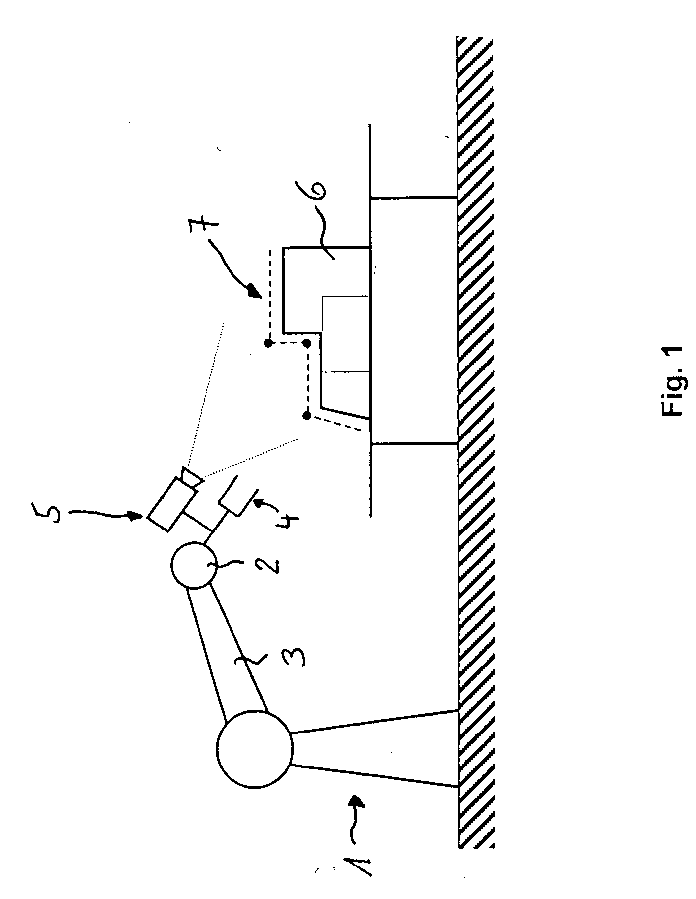 Process and device for determining the position and the orientation of an image reception means